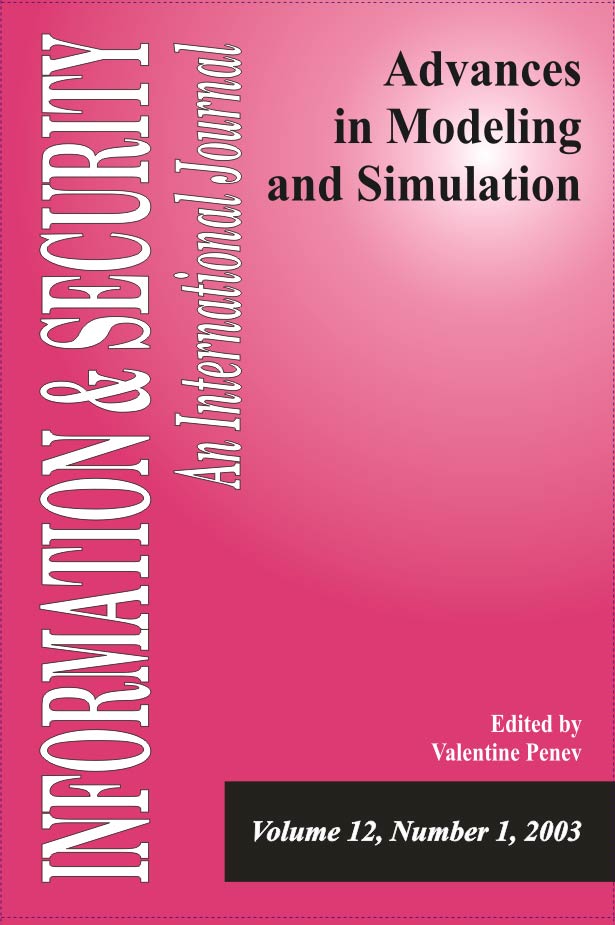 I&S 12: Advances in Modeling and Simulation-1